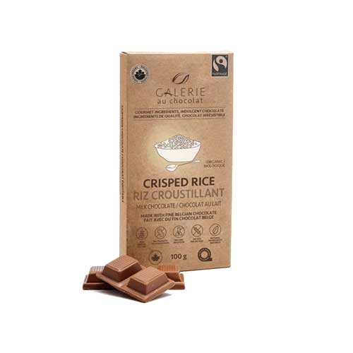 Galerie au Chocolat Milk Chocolate – Crisped Rice