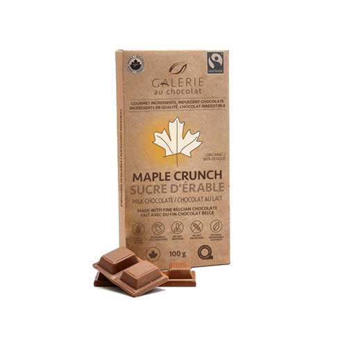 Galerie au Chocolat Milk Chocolate - Maple Crunch