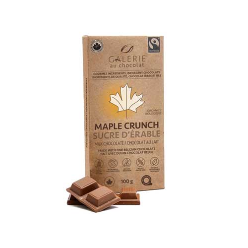 Galerie au Chocolat Milk Chocolate – Maple Crunch