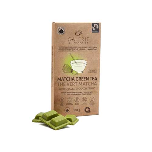 Galerie au Chocolat White Chocolate – Matcha Green Tea