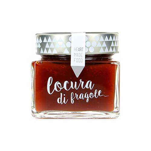 Lorusso Organic Artisanal Jam - Locura di Fragole (Strawberry)