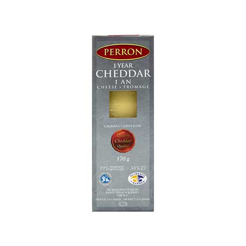Perron Block Cheese – Aged Cheddar 1 Year