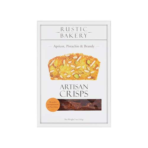 Rustic Bakery Artisan Crisps - Apricot, Pistachio & Brandy