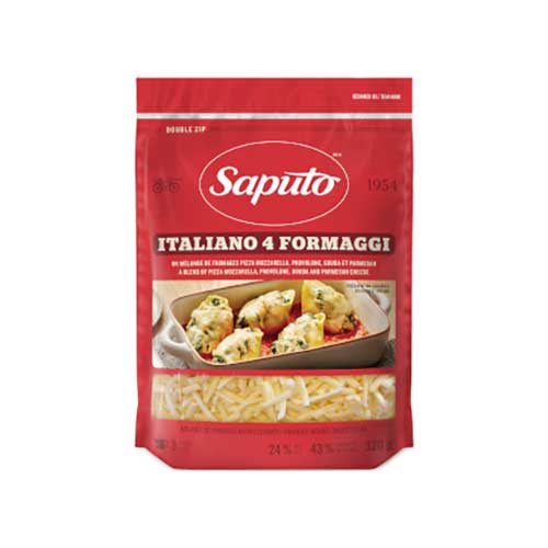 Saputo Shredded Cheese – Italiano 4 Formmagi