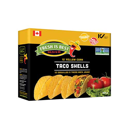 Fresh Is Best Yellow Corn Taco Shells