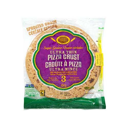 Golden Home 12″ Sprouted Grain Ultra Thin Pizza Crust 3pc