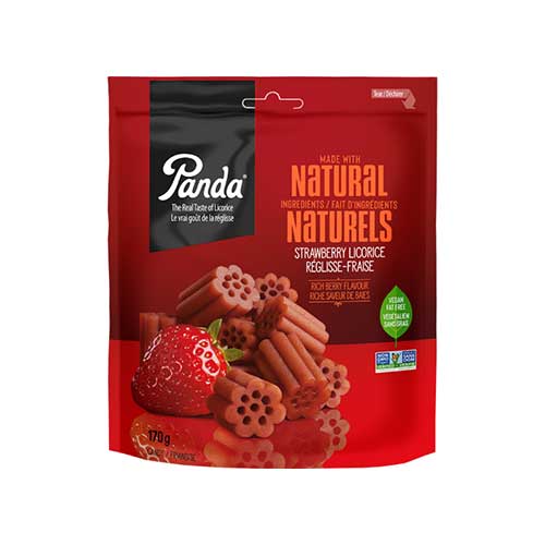 Panda Natural Strawberry Licorice