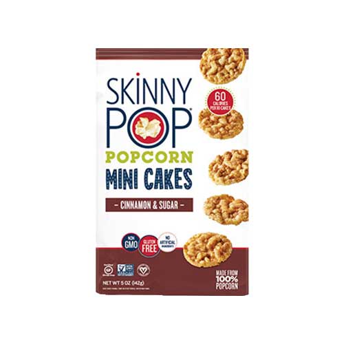 SkinnyPop Popcorn Mini Cakes - Cinnamon & Sugar