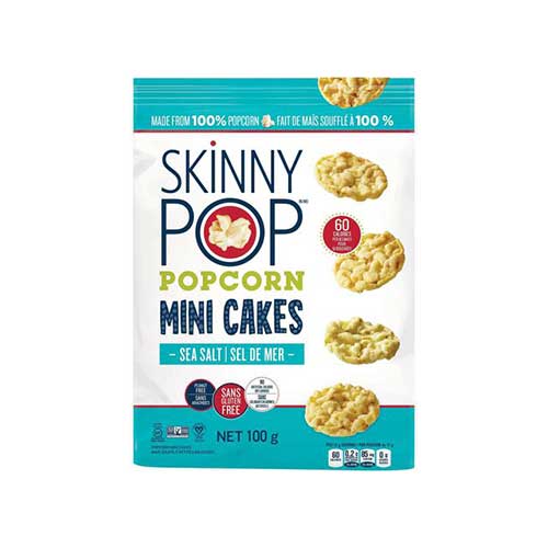 SkinnyPop Popcorn Mini Cakes - Sea Salt