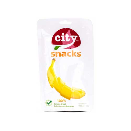 City Snacks Freeze-Dried Fruit - Banana