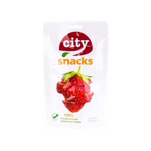 City Snacks Freeze-Dried Fruit – Strawberry