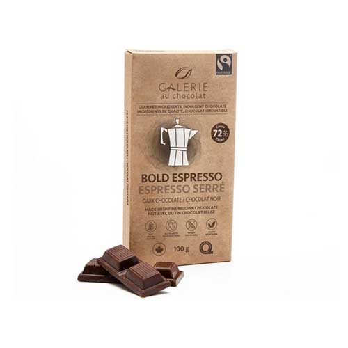 Galerie au Chocolat Dark Chocolate – Bold Espresso