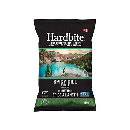 Hardbite Handcrafted-Style Chips - Spicy Dill Pickle