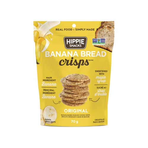 Hippie Snacks - Banana Bread Crisps - Original