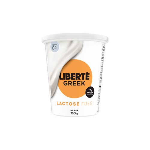 Liberté Lactose-Free Classic Yogurt - Plain 0%