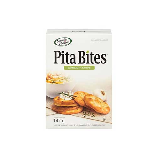 Sensible Portions Pita Bites – Garlic’n Chive