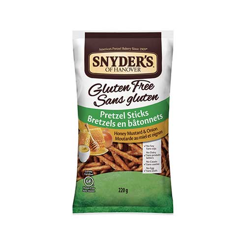 Snyder's Pretzels - Pretzel Sticks - Honey Mustard & Onion