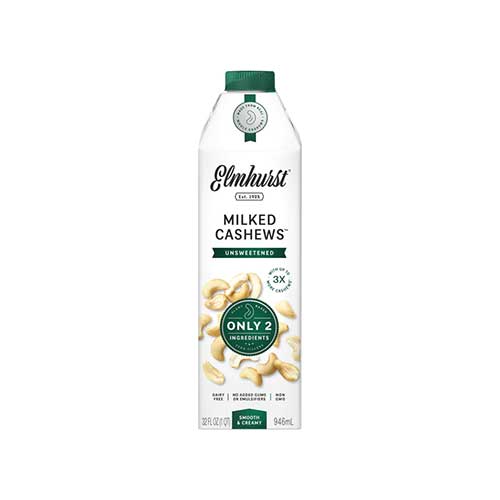 Elmhurst Milked Cashews – Unsweetened