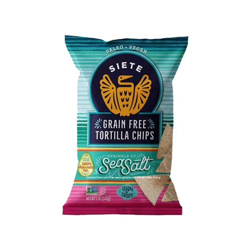 Siete Grain-Free Tortilla Chips – Sea Salt