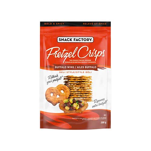 Snack Factory Pretzel Crisps – Buffalo Wings