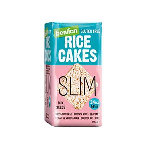 Benlian Food Slim Rice Cakes – Mix Seeds